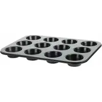 La Cucina muffinvorm 12vaks anti aanbak 35x26.5x3.5cm