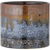 Creative Collection Ina Bloempot, Bruin, Steengoed
