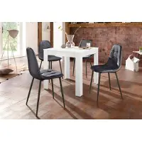 Inosign Eethoek met eettafel 80 cm breed (set, 5-delig)