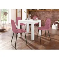 Inosign Eethoek met eettafel 80 cm breed (set, 5-delig)