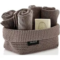 Blomus Tela textielmand L 12x20 cm Taupe