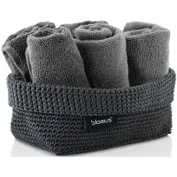 Blomus Tela textielmand L 12x20 cm Anthracite