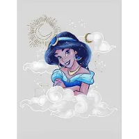 Komar Poster Jasmin Clouds - 30x40 Cm - Grijs
