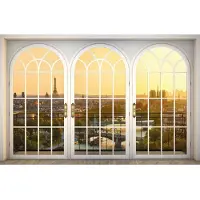 Komar Vliesbehang Digitale print vlies - Belle Vue - Afmeting 400 x 260 cm (1 stuk)