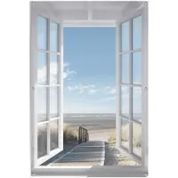 Reinders! Poster Uitzicht op de Noordzee Outdoor voor tuin of balkon