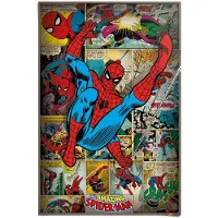 Reinders! Poster Marvel Comics - spider man retro