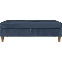 Dorel Home Hocker met bergruimte Lilly met bergruimte, vrij in ruimte plaatsbaar, zithoogte 43 cm (1 stuk)