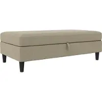 Dorel Home Hocker met bergruimte Hartford Hocker met bergruimte, vrij plaatsbaar, zithoogte 43 cm
