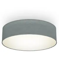 Briloner B.K.Licht - Plafondlamp - Ø38cm - grijs - excl. 2x E27 lichtbronnen