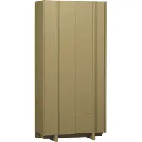 Woood Basu Hoge Opbergkast Grenenhout B 100 cm - Moss