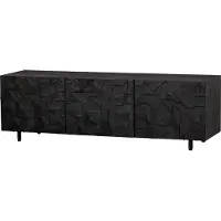 Woood Counter TV-Meubel - Mango - Zwart - 50x160x45