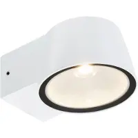 Telefunken - LED Wandlamp - 323006TF - IP54 - Warm wit licht - 7,5 watt - 700 lumen - 5,5 x 9,5 x 13 cm - Wit