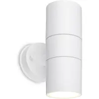 Briloner - LED wandlamp - 3792026 - IP54 - Verwisselbare gloeilamp - 16 x 7,5 x 11 cm - Wit