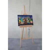 Komar Artprint op linnen Toy Story The Greatest Team - Afmeting 60 x 40 cm (1 stuk)