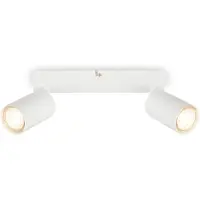Briloner Tib - Plafondspot - 2172026 - Draaibaar - Aan/Uit via wandschakelaar - 15,5 x 5,5 x 25,5 cm - Wit