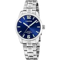Calypso Kwartshorloge Basic Horloge, dameshorloge, stalen band, analoog