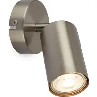 Briloner TIB 2172012 Wandlamp GU10 9 W LED Zilver