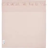 Meyco Laken Wieg Ruffle Soft Pink