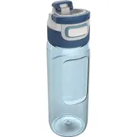 Kambukka Elton drinkfles 750ml - Crystal Blue met 3-in-1 deksel en makkelijke reiniging
