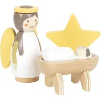 Small Foot - Houten Kerstkribbe Speelset