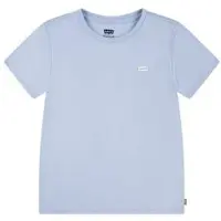 Levi's Kids T-shirt blauw Meisjes Katoen Ronde hals Logo - maat 152