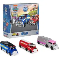 Paw Patrol True Metal Chase Marshall en Skye Collectible Big Truck Pups Speelgoedvrachtwagens (exclusief op Amazon) Schaal 1:55 Kinderspeelgoed v