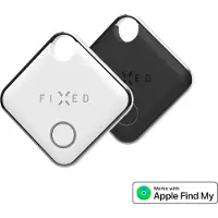 FIXED Tag - Bluetooth Tracker voor iOS - 2 pack - Zwart / Wit