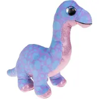 LUMO Stars knuffel dinosaurus Brontosaur 24cm pluche speelgoed.