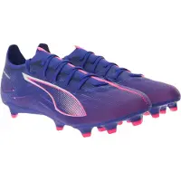 Puma Voetbalschoen 'Ultra 5 Match' blauw / azuur / violetblauw / zalm roze