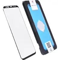 BigBen Interactive , Screenprotector geschikt voor Samsung Galaxy S9 Plus - Oleophobic 3D, Transparant zwart