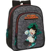 Safta My Hero Academia 15l 27x33x10 Cm Backpack Grijs Kinderen