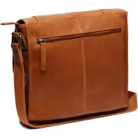 The Chesterfield Brand Chesterfield Matera Waxed Pull Up Overslagtas - Cognac