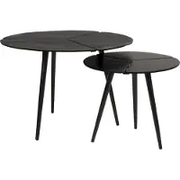 White Label Bijzettafel Kourdeboer Beige - Set of 2
