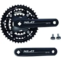 Xlc CS-Y01 Crankstel – Zonder Trapas – 7/8 Versnellingen - Mountainbike (MTB) - 152 mm - Aluminium - Zwart
