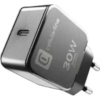 Cellularline ACHGOOUSBCPD30WK – USB‑C 30W Fast Charge Reislader zwart