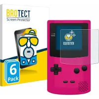 BROTECT - Screenprotector voor Nintendo Gameboy Color - Folie Beschermfolie matte 6 Stuks