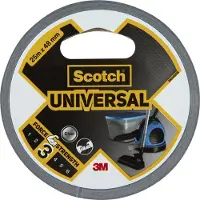 Scotch Ducttape Universal Zilver 48 mm x 25 m