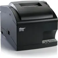 Star Micronics SP742ME3 LAN GRY EU . IN (Ethernet, WiFi, Parallelle aansluitbus, USB), Ontvangstbewijs printer, Grijs