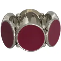 Behave - rekarmband gekleurd - bordeaux accenten - trendy statement