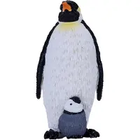 Mojo Fun Keizerpinguïn met jong, 3 jaar oud, SEALIFE, zwart, wit, polyvinylchloride (PVC)