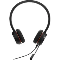 Jabra YOU'RE ON Jabra Evolve 30 II, gecertificeerd voor Microsoft Teams, USB-C 3,5 mm stereo-hoofdtelefoon, met kabel