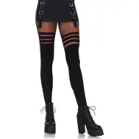 Leg avenue Naadloze ondoorzichtige faux thigh high