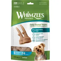 Whimzees Voordeelverpakking Occupy Antler S 24 stuks