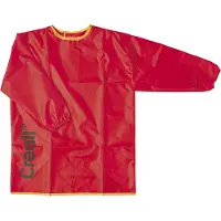 Havo Verfschort Medium Rood – Kliederschort - Knutselschort - 5-8 jaar - wasbaar - professionele kwaliteit - gebruikt op scholen en kinderdagverblijven