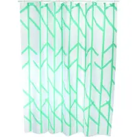 MSV Douchegordijn Polyester – Waterdicht en Antibacterieel Douchegordijn – Schimmelwerend – 180x200 cm