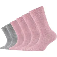 Camano Sokken grijs / rosa