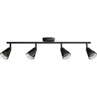 Philips Cleft plafondspot | 4x GU10 | Rookglas