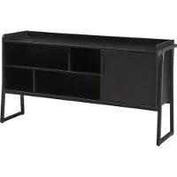 En.casa TV meubel Storfjord 120x33,5x63 cm zwart []