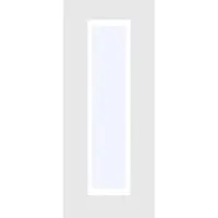 Vente-unique Binnenraam in aluminium met poedercoating - 30 x 105 cm (B x H) - Wit - BAYVIEW