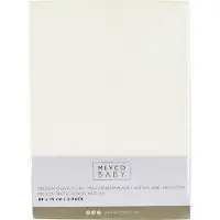 Meyco Baby molton onderlegger - 3-pack - white - 68x75cm